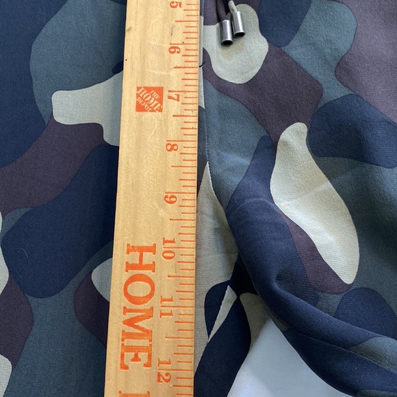 Revolve Haute Hippie Camo Silk Pants Fatigue Womens S Boho Chic Artsy Hipster - Picture 9 of 15